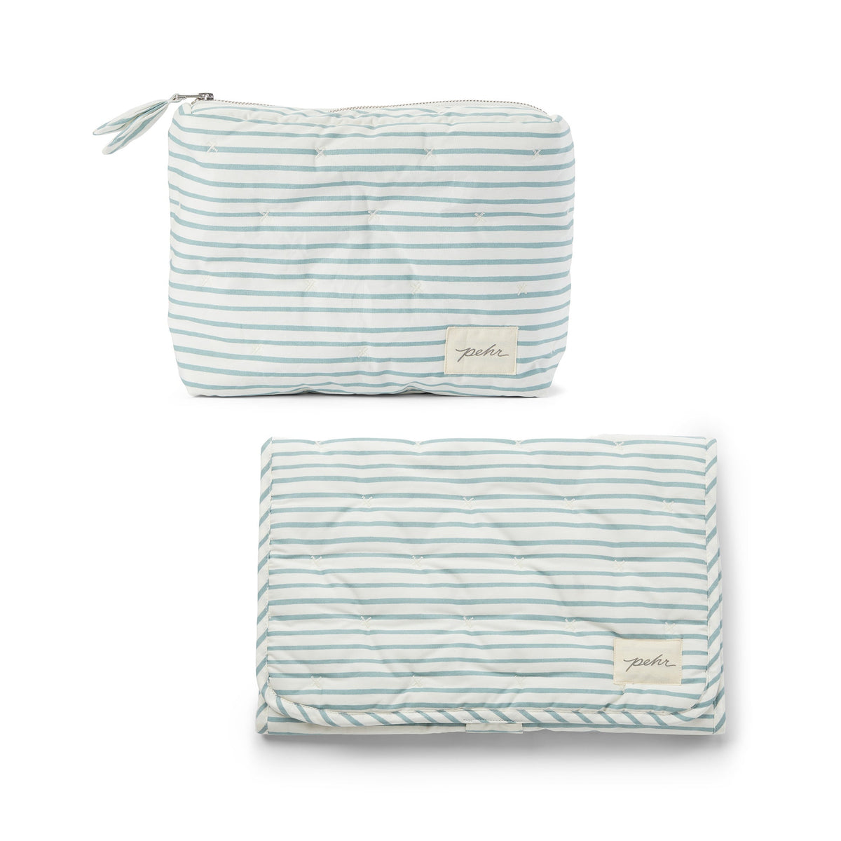 kids on the go set stripes away deep sea in blues pattern
