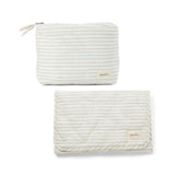 kids on the go set stripes away pebble grey in neutrals pattern