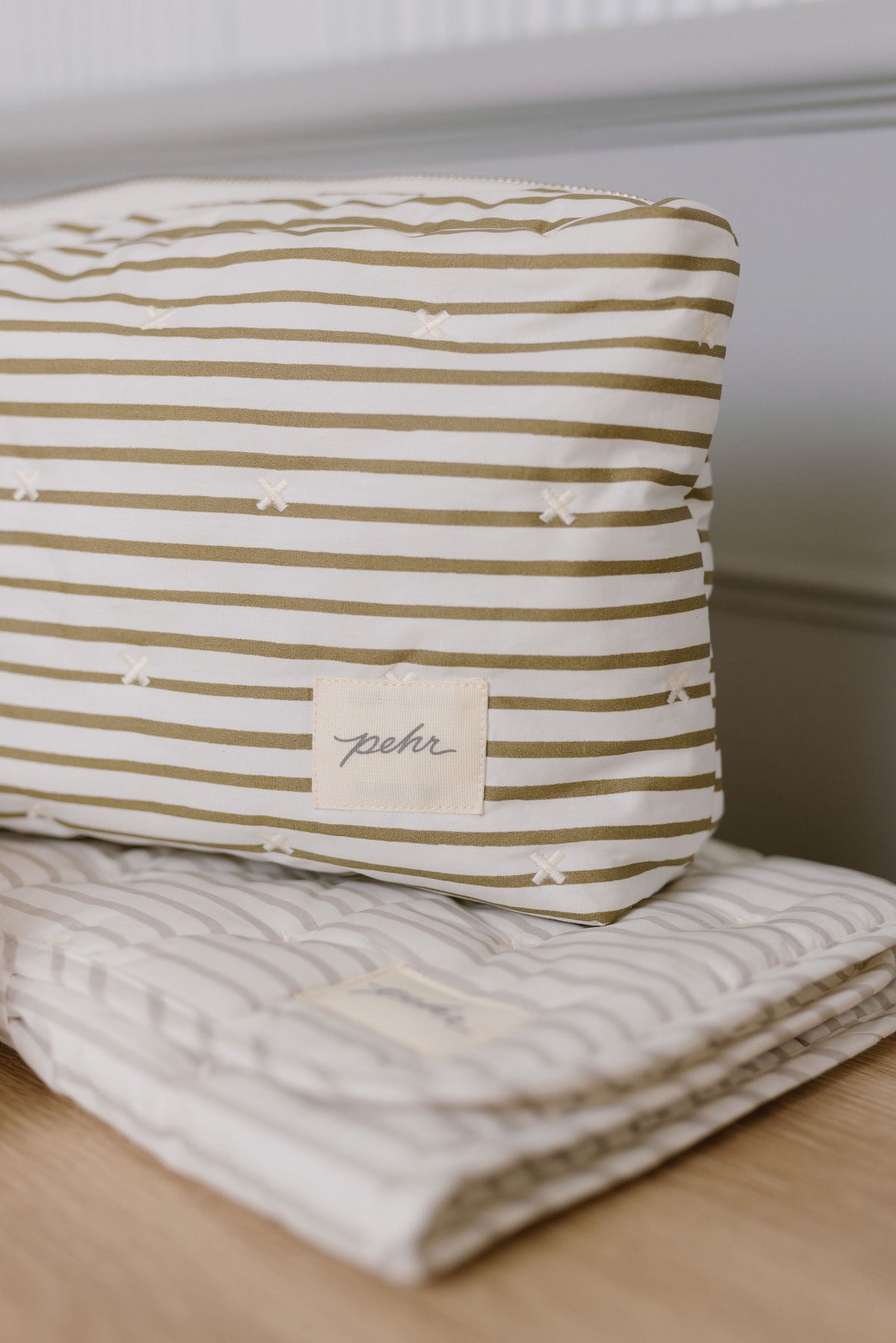 kids on the go set stripes away olive