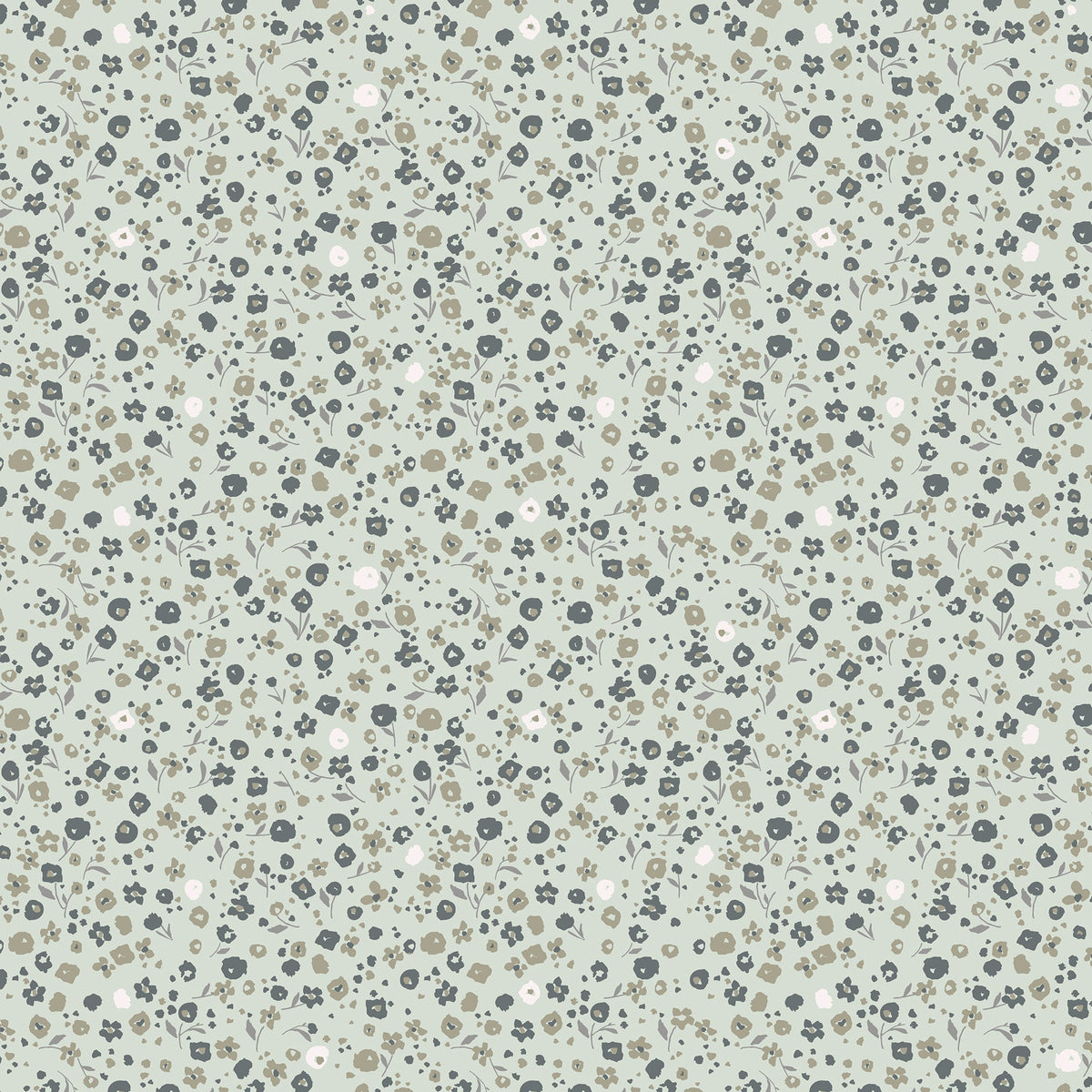 chasing paper x pehr wallpaper forget me not in greens pattern