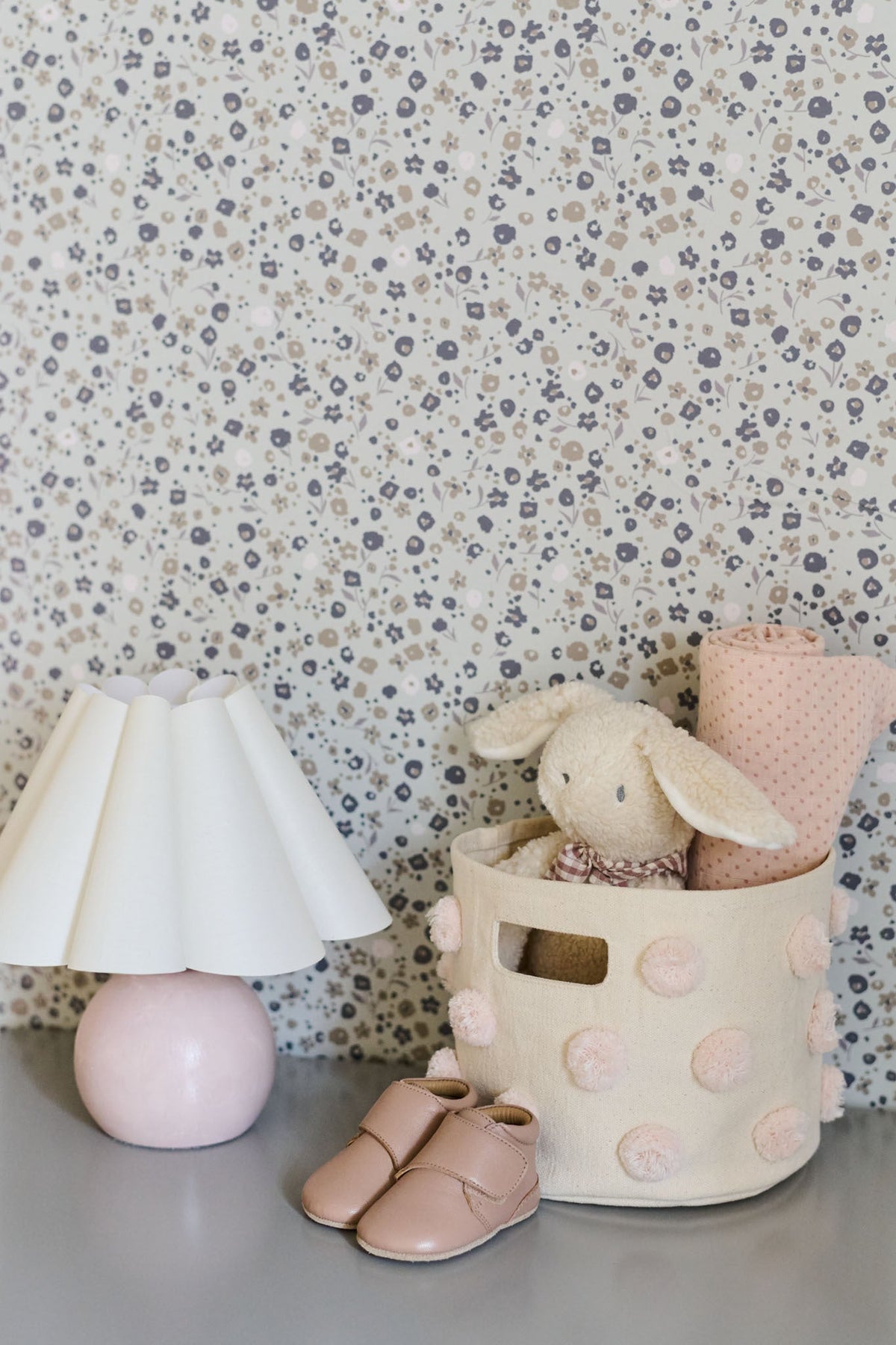 chasing paper x pehr wallpaper forget me not