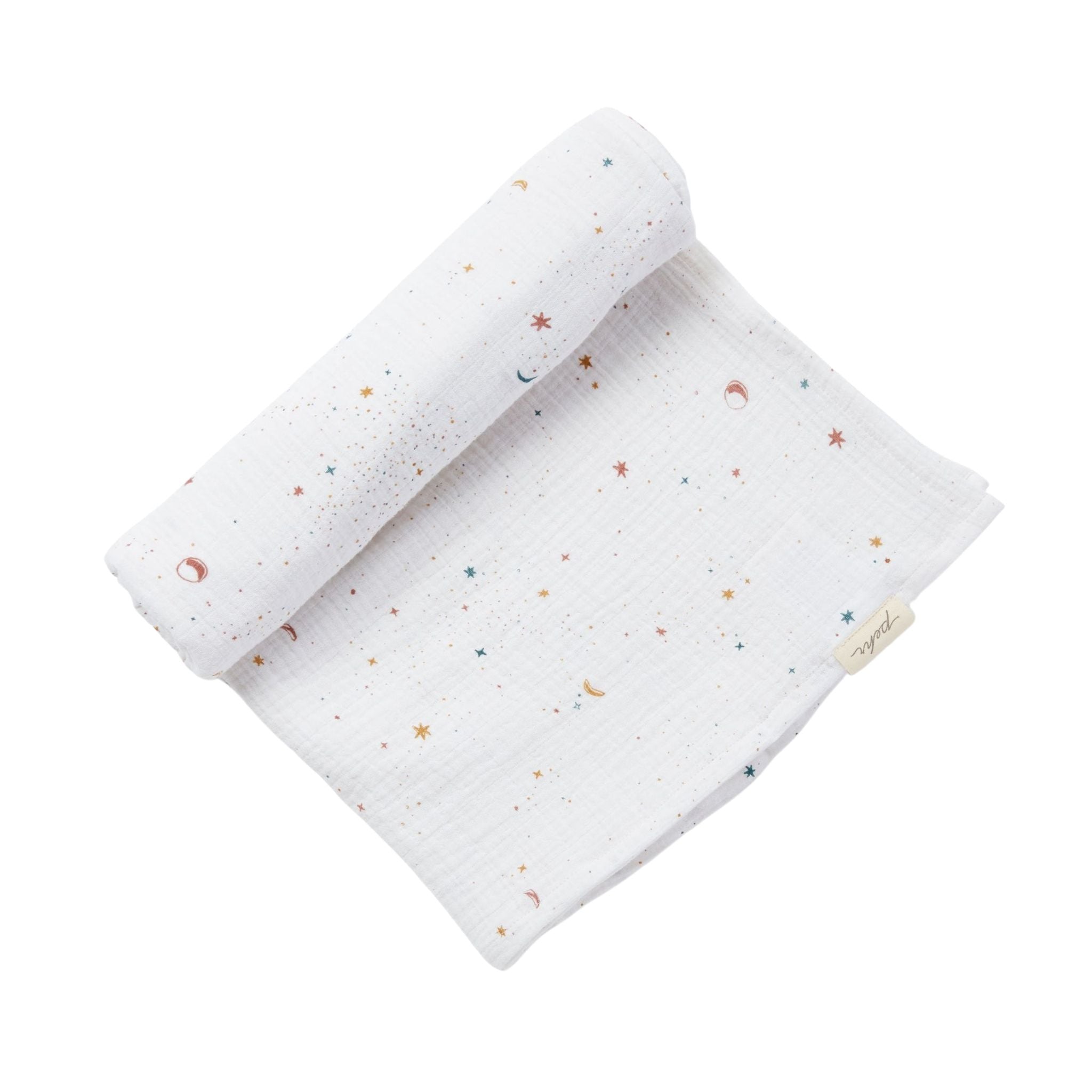 Organic Cotton Muslin Swaddle - Celestial