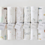 Organic Cotton Muslin Swaddle - Celestial