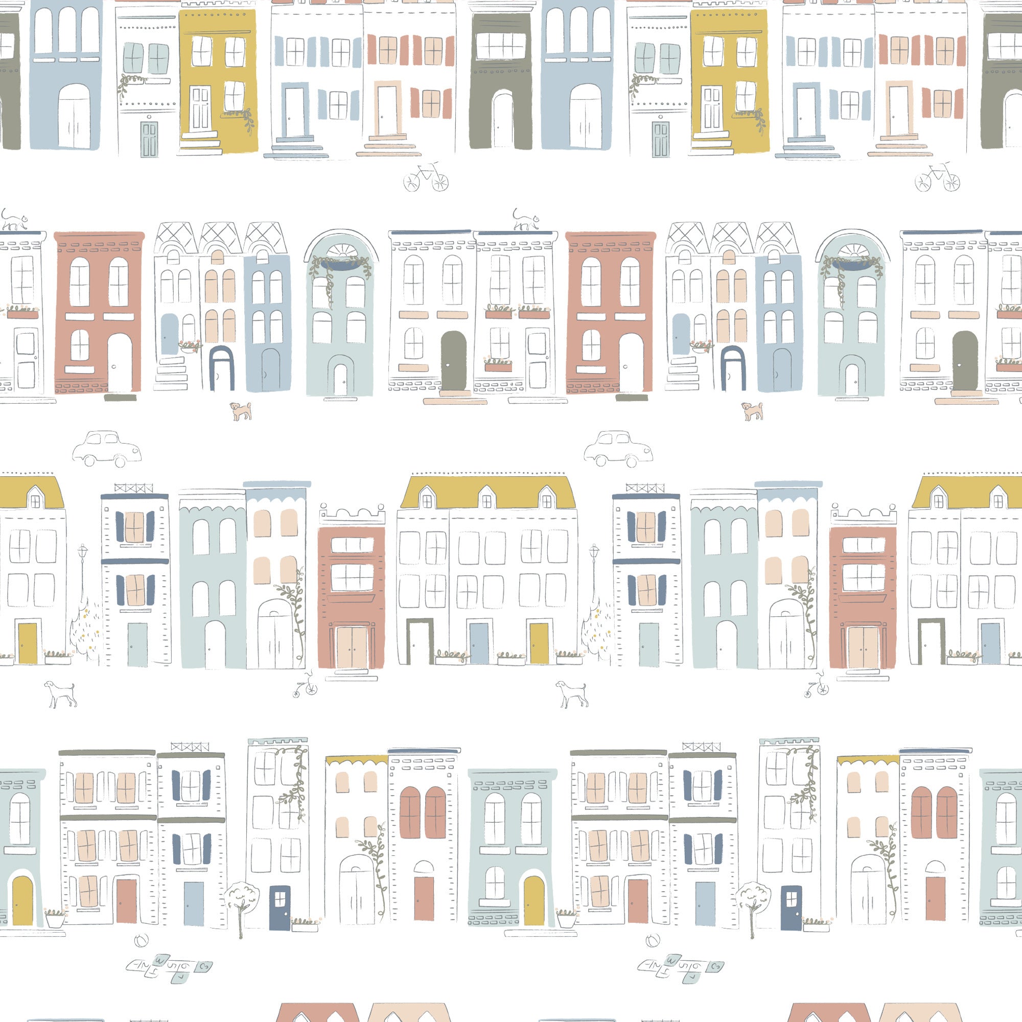 Chasing Paper X Pehr Wallpaper - My Neighborhood