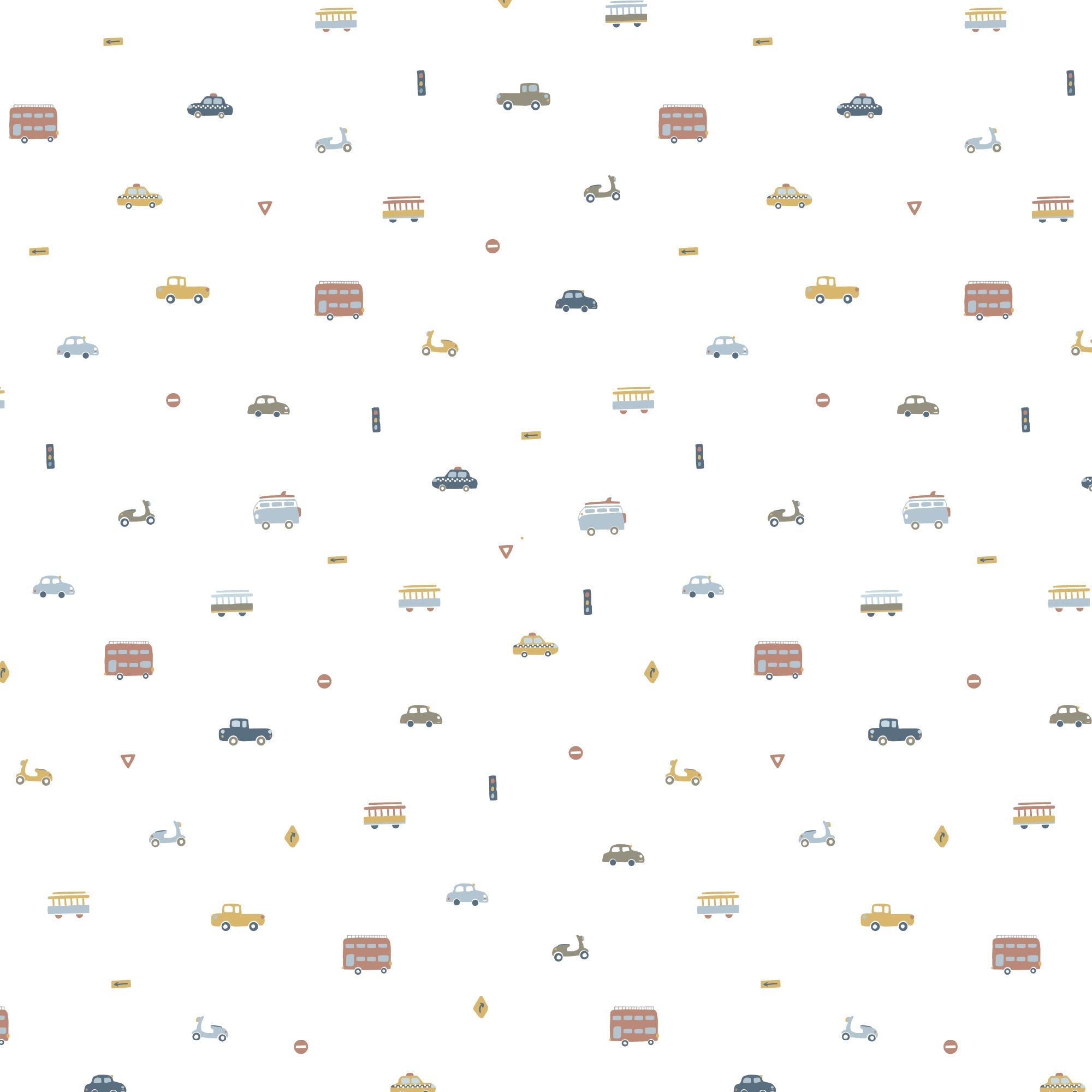 Chasing Paper X Pehr Wallpaper - Rush Hour