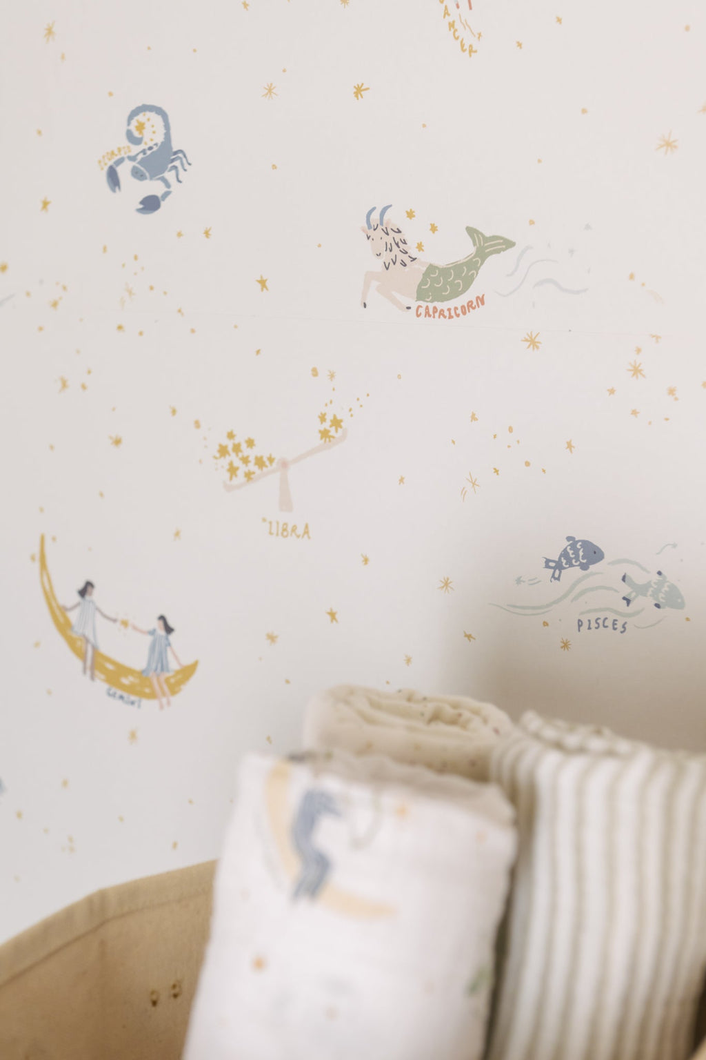 chasing paper x pehr wallpaper zodiac