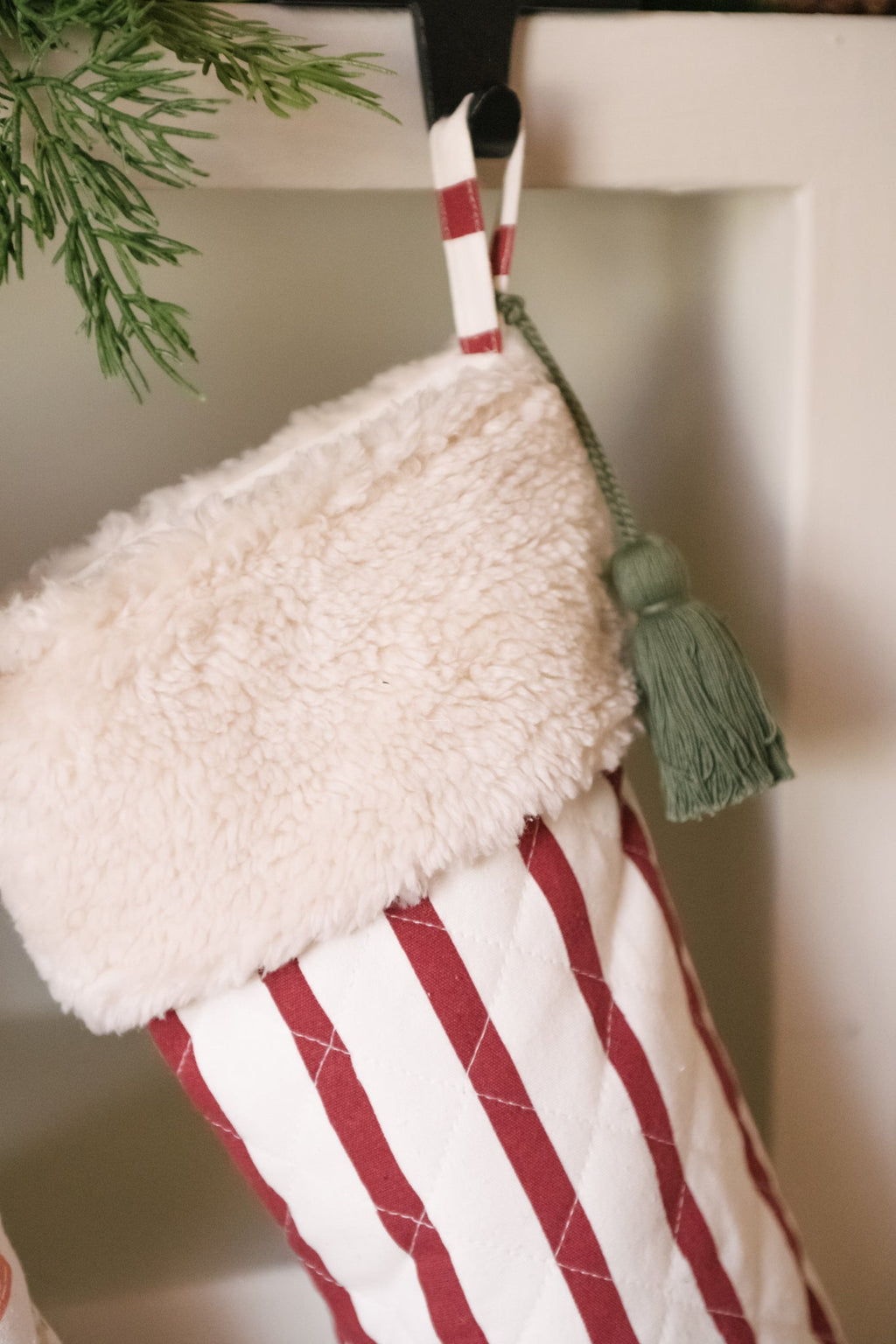 Holiday Stocking - Berry