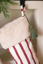 Holiday Stocking - Berry