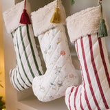 Holiday Stocking - Berry