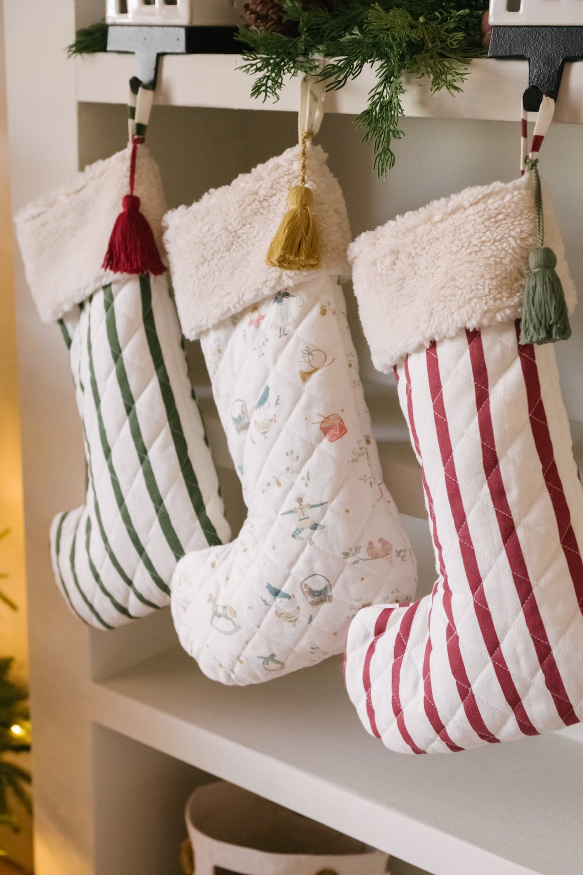 Holiday Stocking - Berry