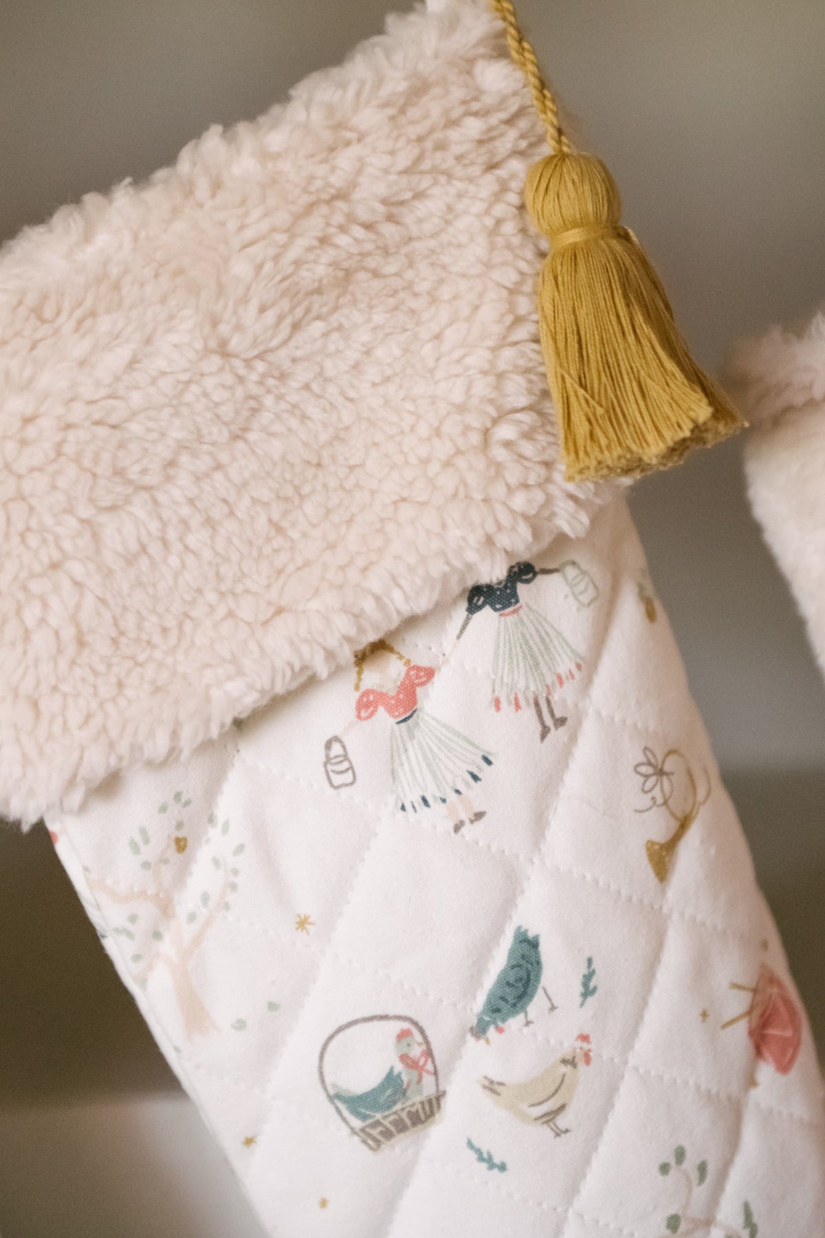 Holiday Stocking - Partridge in a Pehr Tree