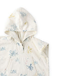 Hooded Poncho Towel - Octopus Oasis