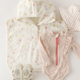 Hooded Poncho Towel - Starfish