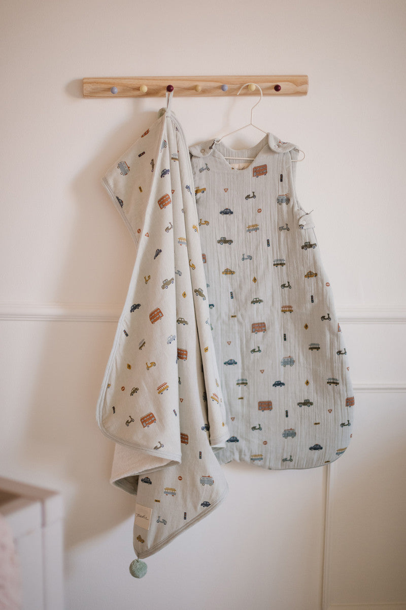 Hooded Towel - Rush Hour