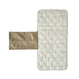 Striped On the Go Portable Changing Pad - Stripes Away Olive