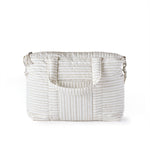 Weekender Bag - Stripes Away Pebble Grey