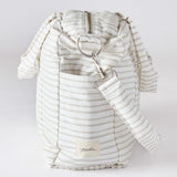 Weekender Bag - Stripes Away Pebble Grey