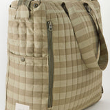 Convertible Diaper Bag - Moss Stripe