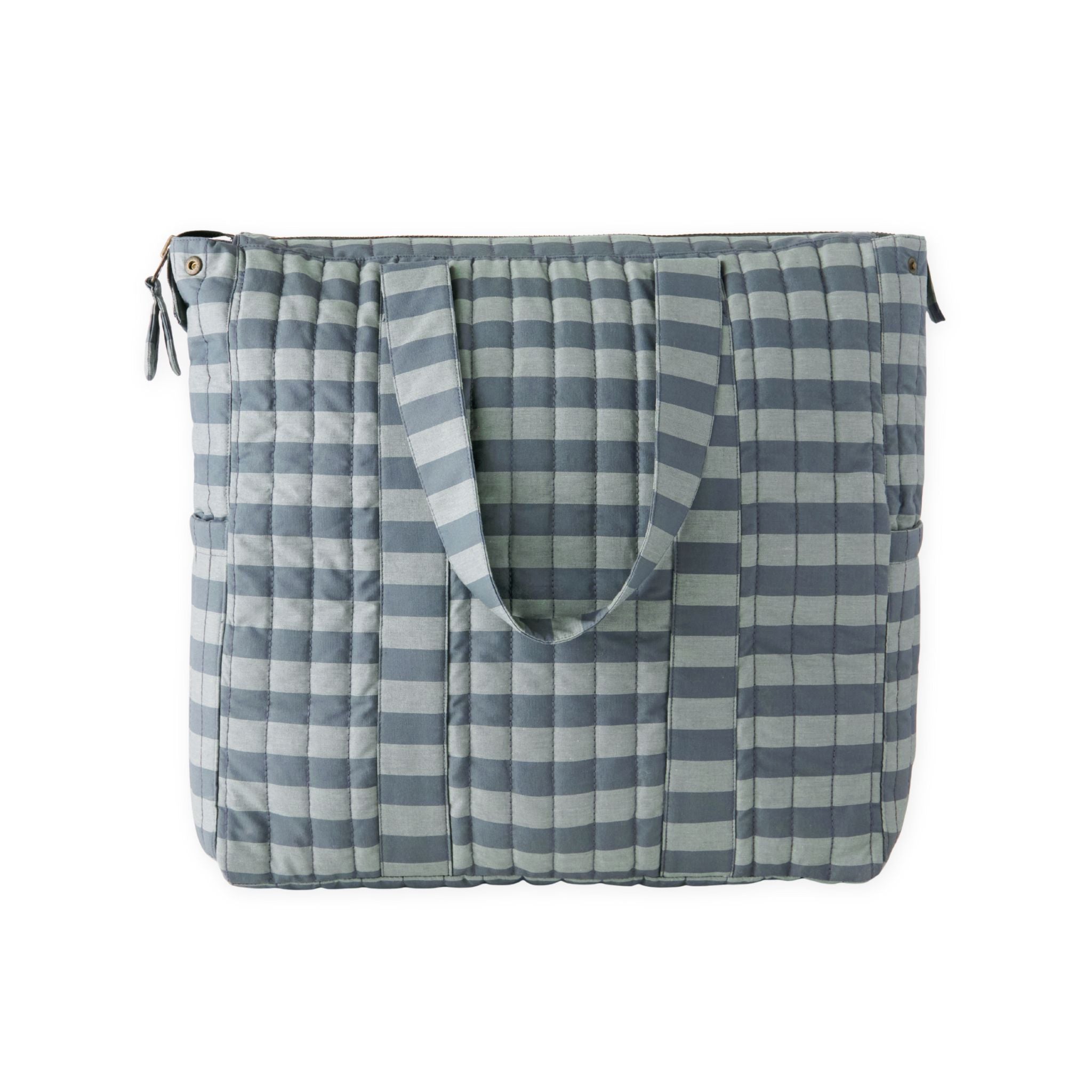 Convertible Diaper Bag - Indigo Stripe