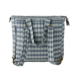 Convertible Diaper Bag - Indigo Stripe