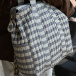 Convertible Diaper Bag - Indigo Stripe