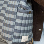 Convertible Diaper Bag - Indigo Stripe