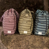 Convertible Diaper Bag - Thistle Stripe