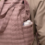 Convertible Diaper Bag - Thistle Stripe