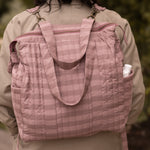 Convertible Diaper Bag - Thistle Stripe