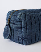 denim pouch vintage wash