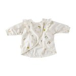 Water-Repellent Ruffle Baby Smock - Magical Forest
