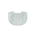 baby water repellent everyday essential baby bib stripes away sea in blues pattern