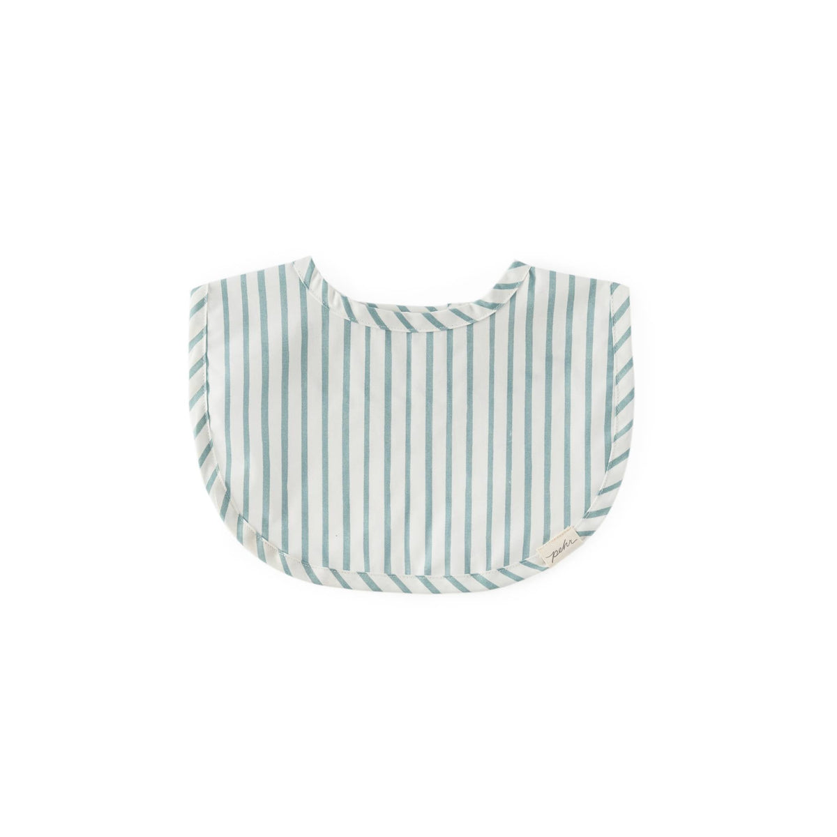baby water repellent everyday essential baby bib stripes away sea in blues pattern