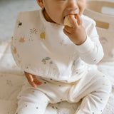 Water-Repellent Everyday Essential Baby Bib - Magical Forest