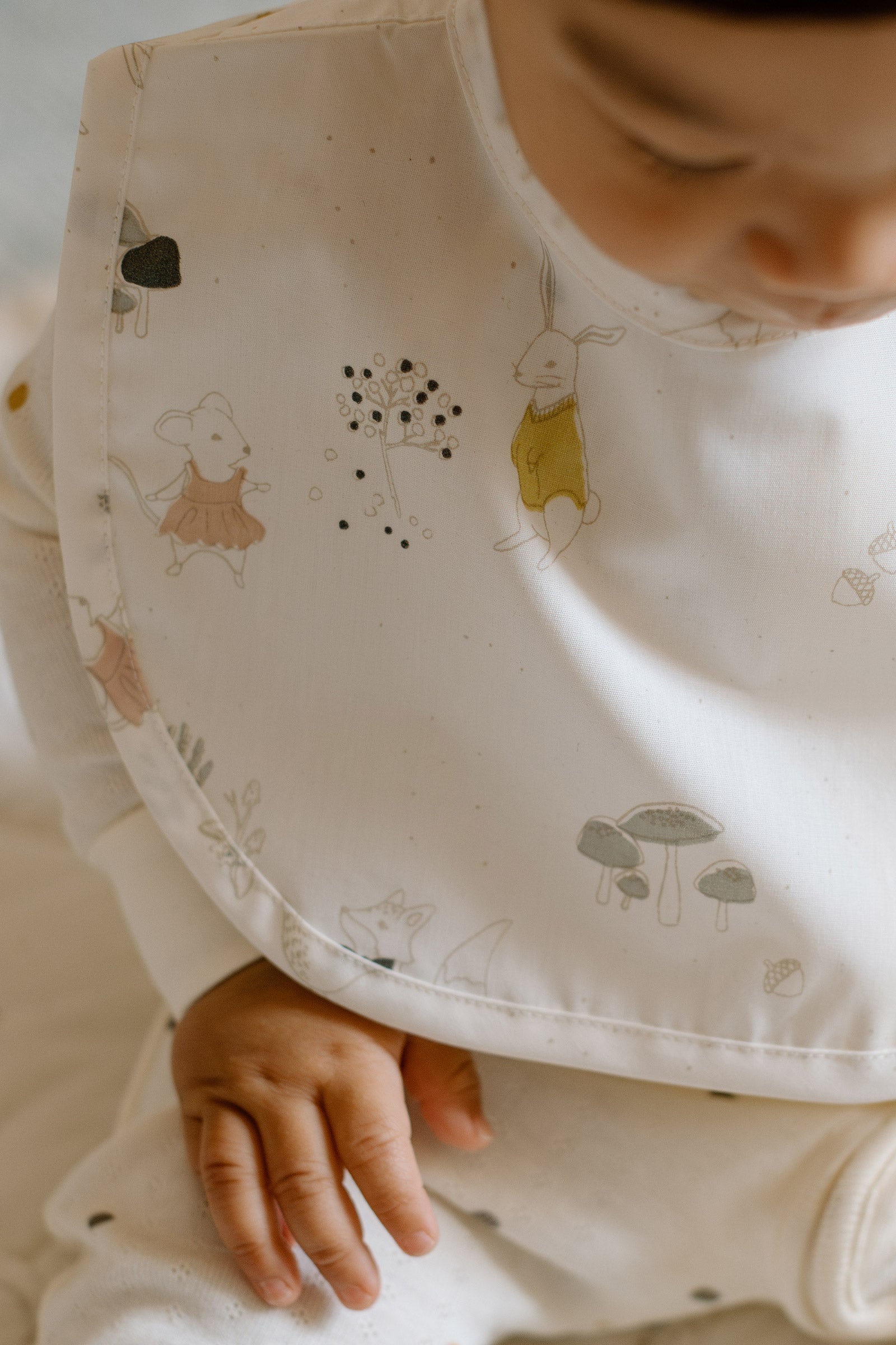 Water-Repellent Everyday Essential Baby Bib - Magical Forest