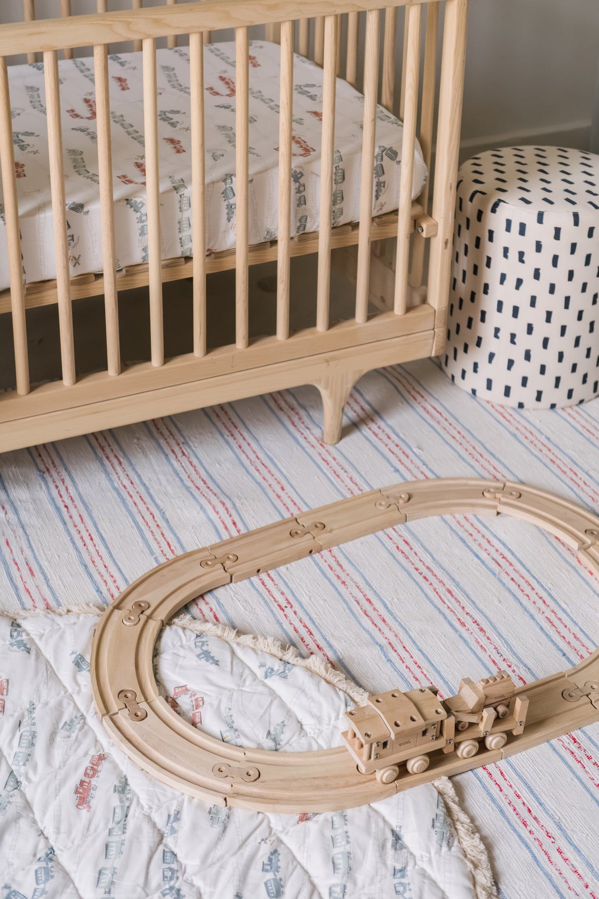 baby play mat locomotive