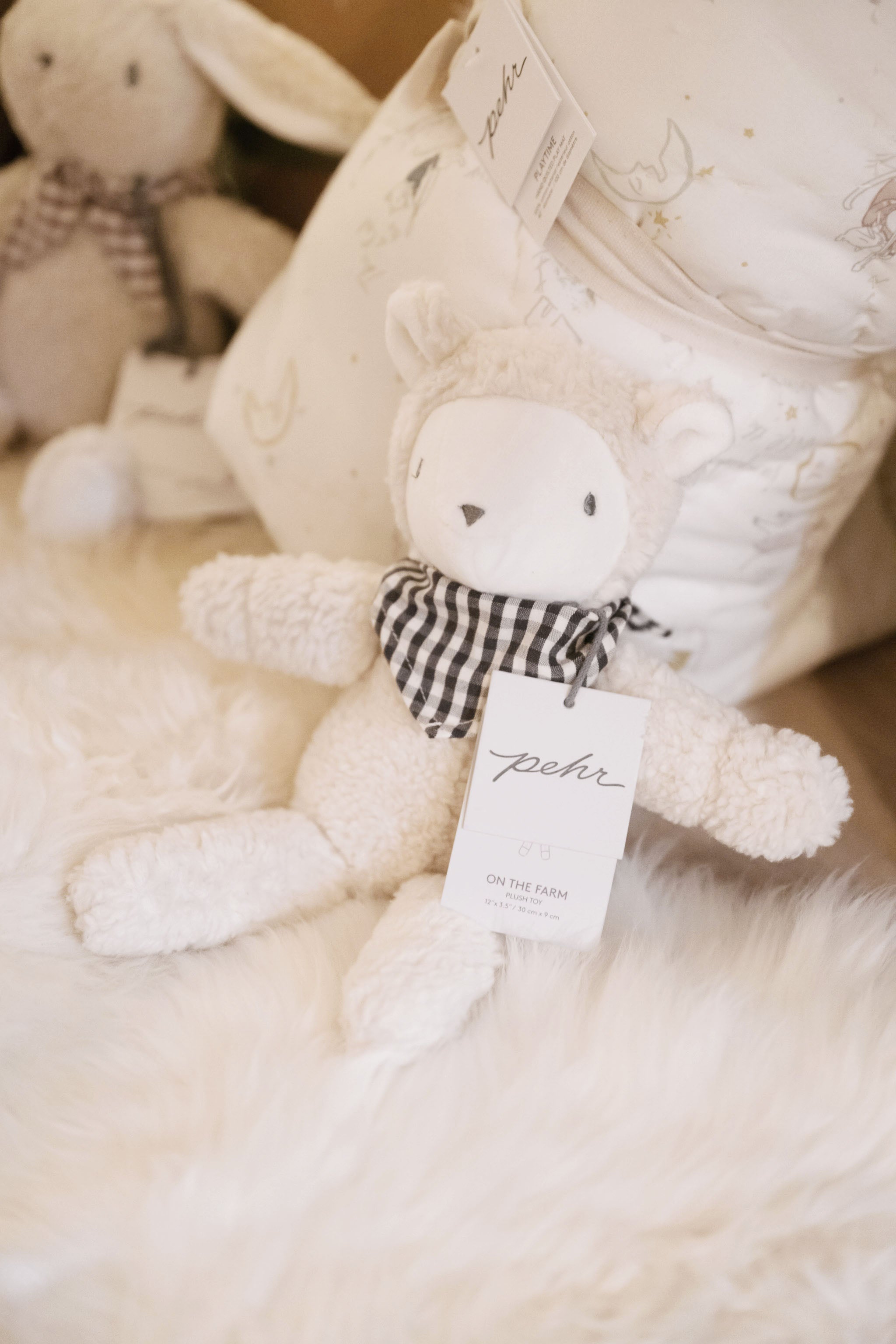 On the Farm Plush Toy - Leo The Lamb