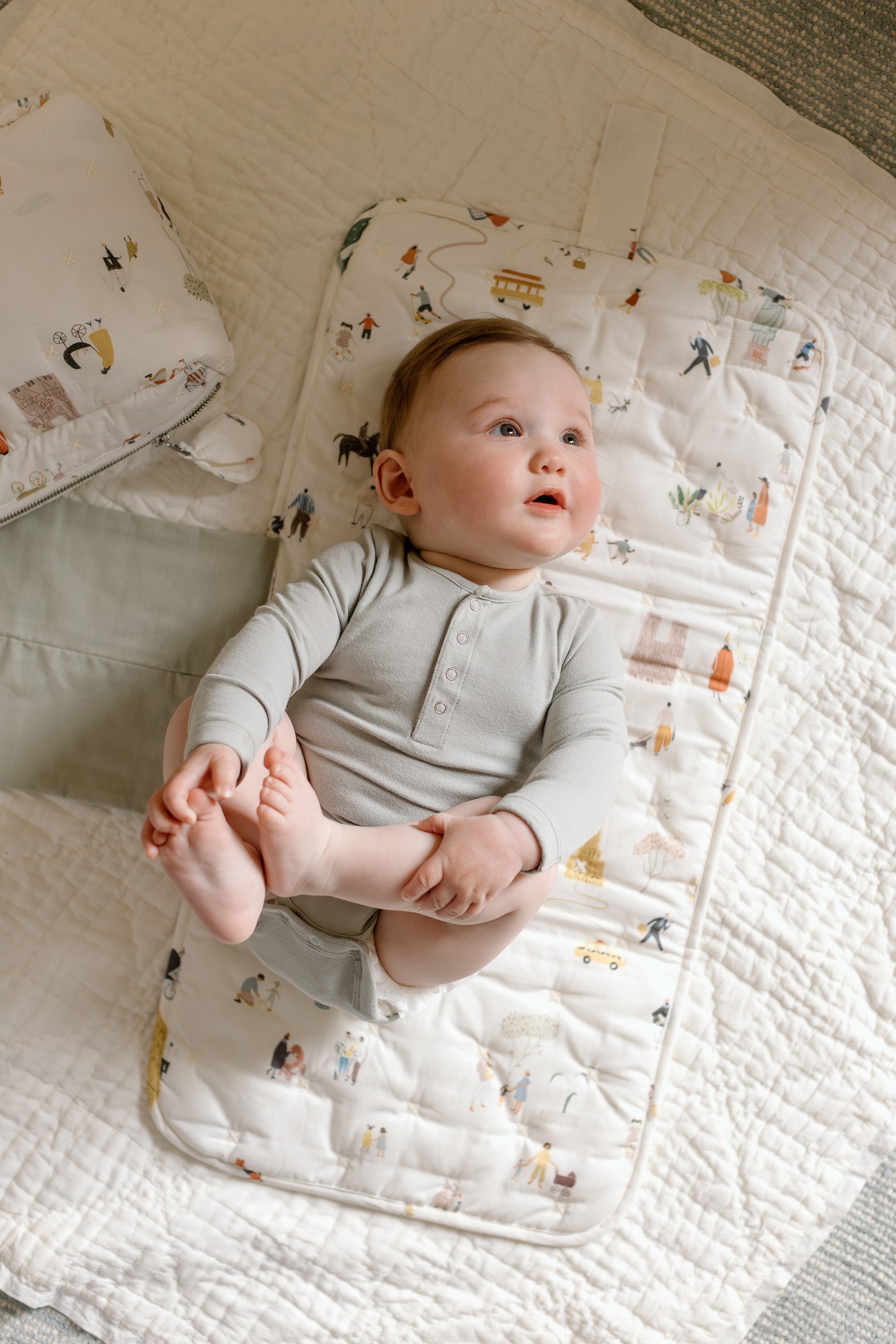 Essentials One-Piece - Soft Sea