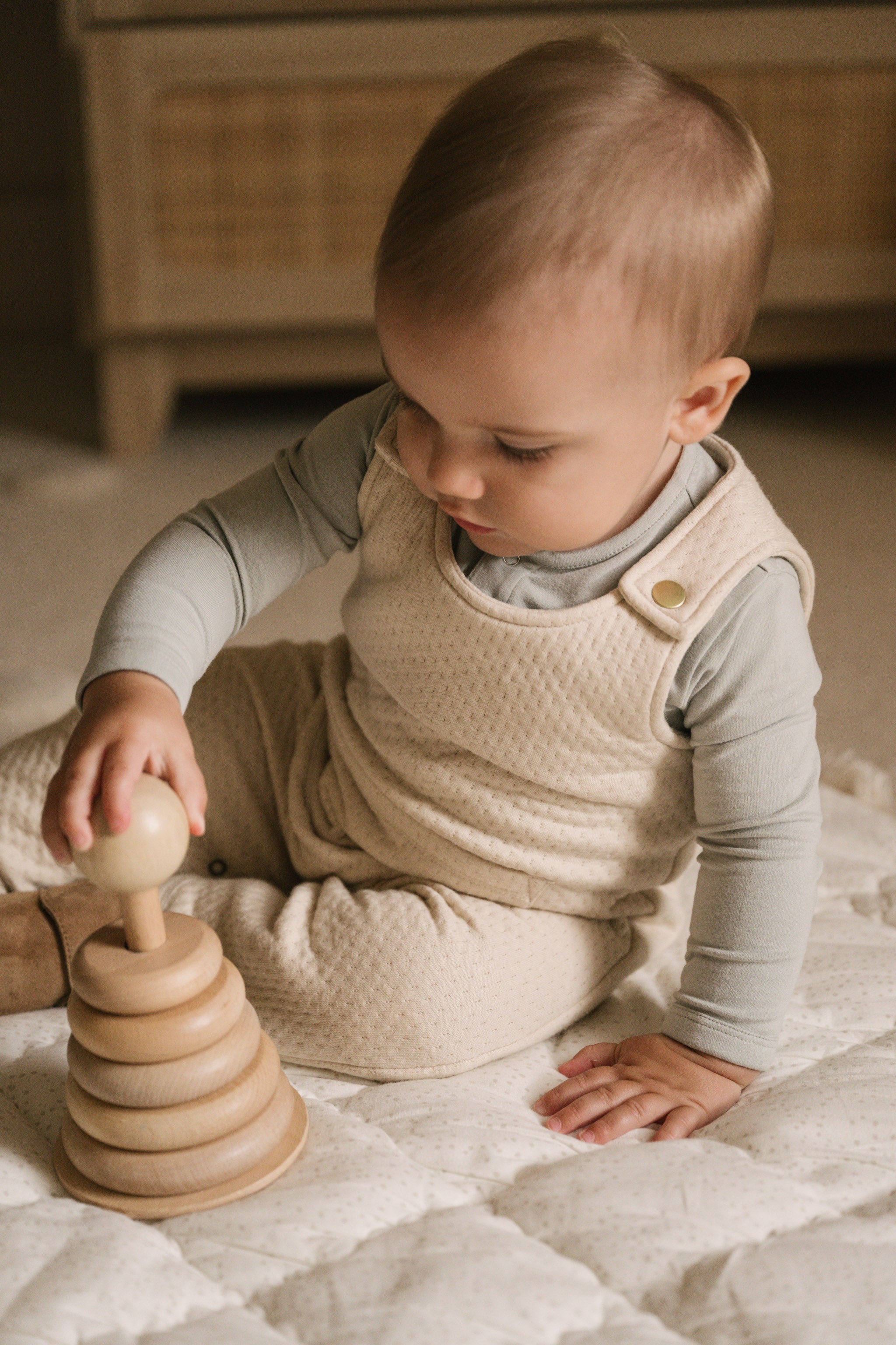 Essentials One-Piece - Soft Sea