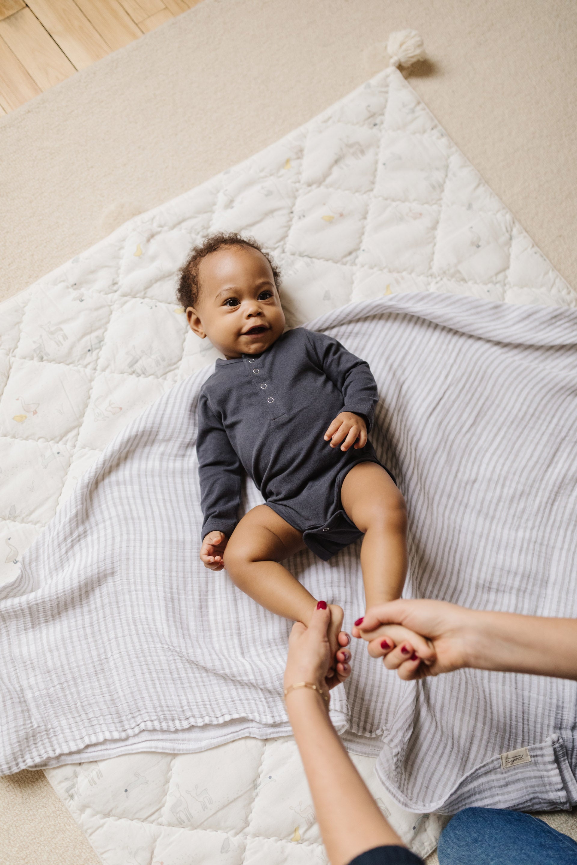 Essentials One-Piece - Fountain Blue