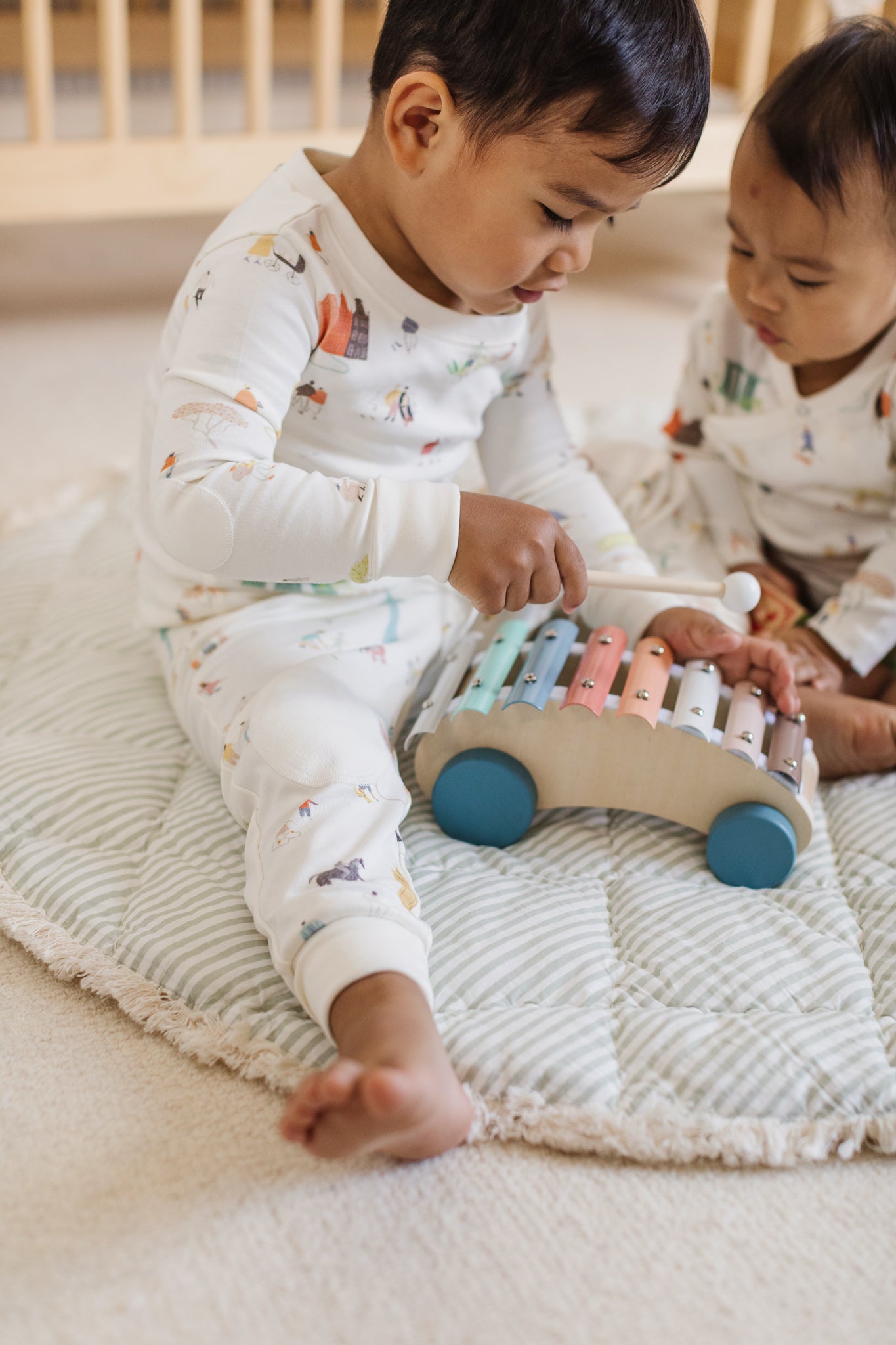 Ribbed Pajama - Explore the World