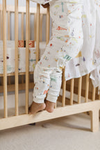 toddler ribbed toddler pajama explore the world