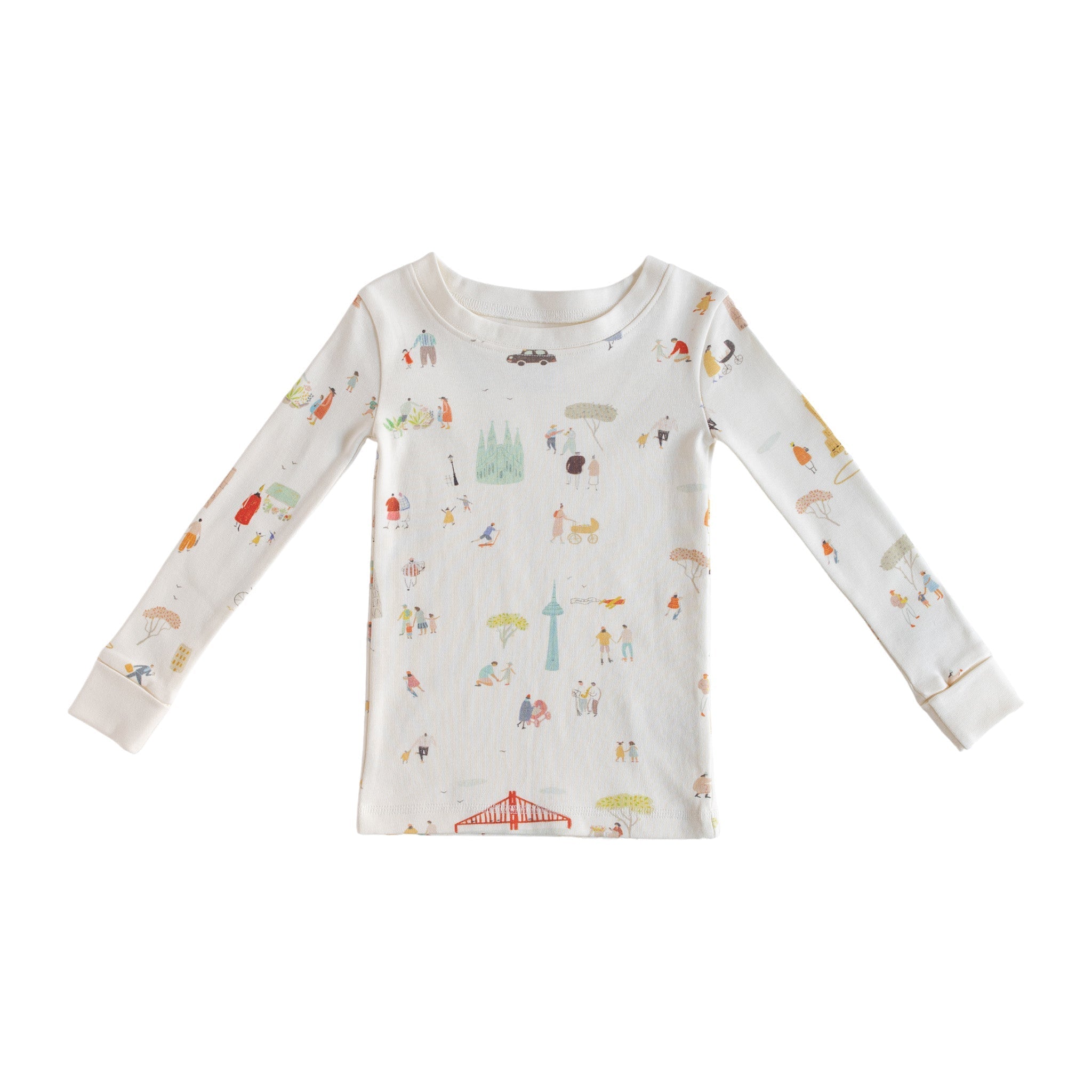 toddler ribbed toddler pajama explore the world