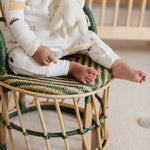 Ribbed Baby Footless Sleeper - Explore the World