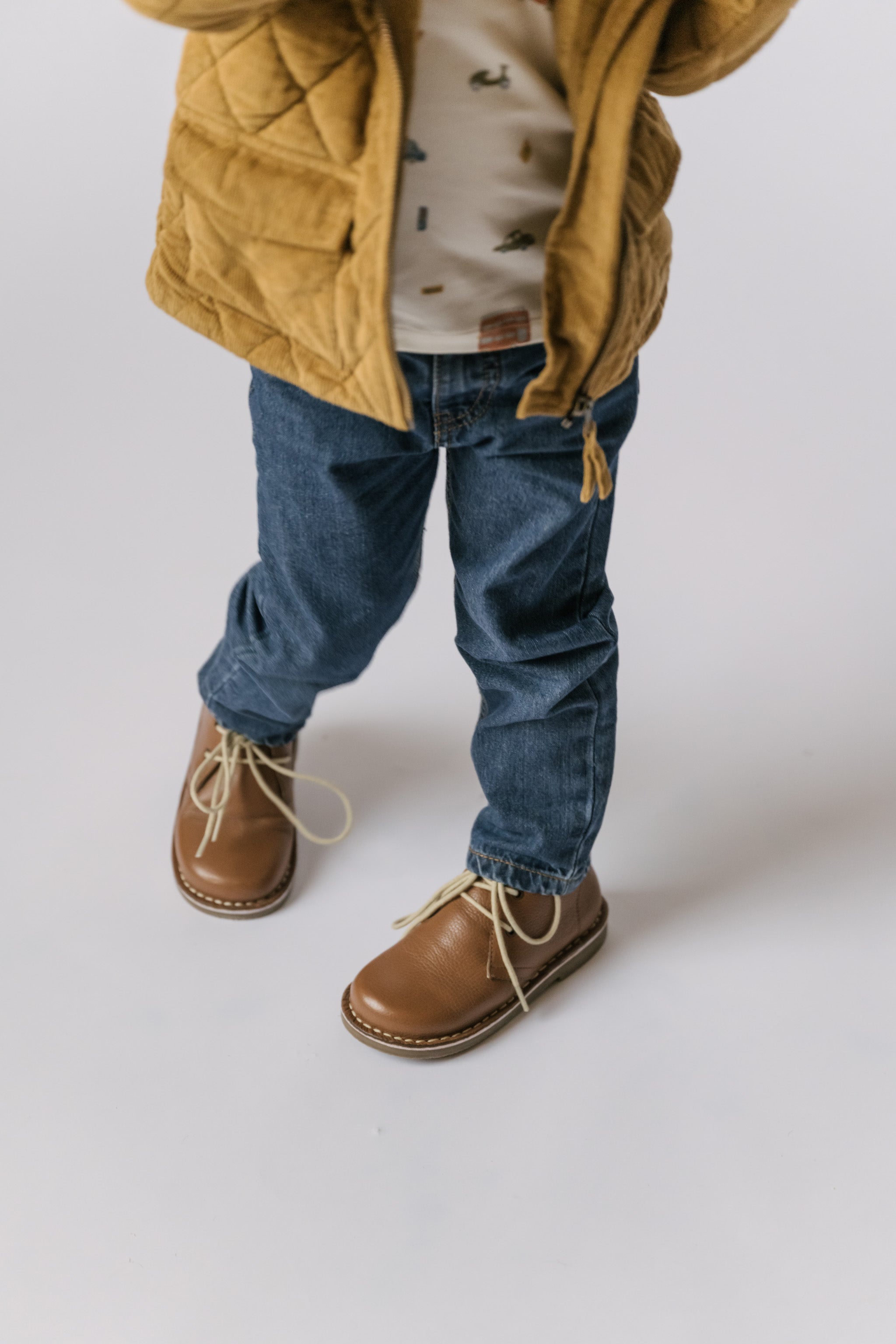 Leather Desert Boot - Chestnut