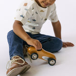 Leather Desert Boot - Chestnut