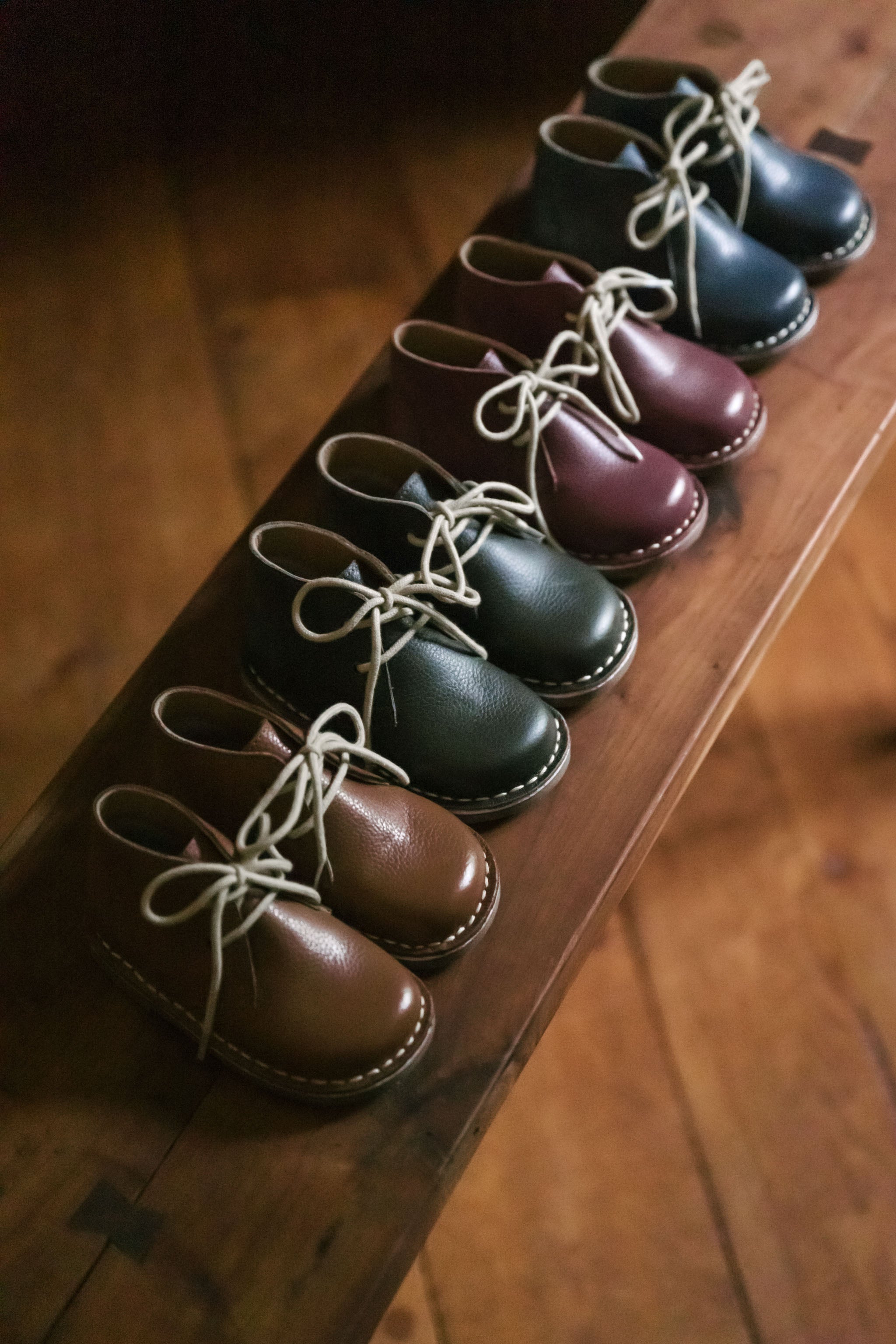 Leather Desert Boot - Chestnut