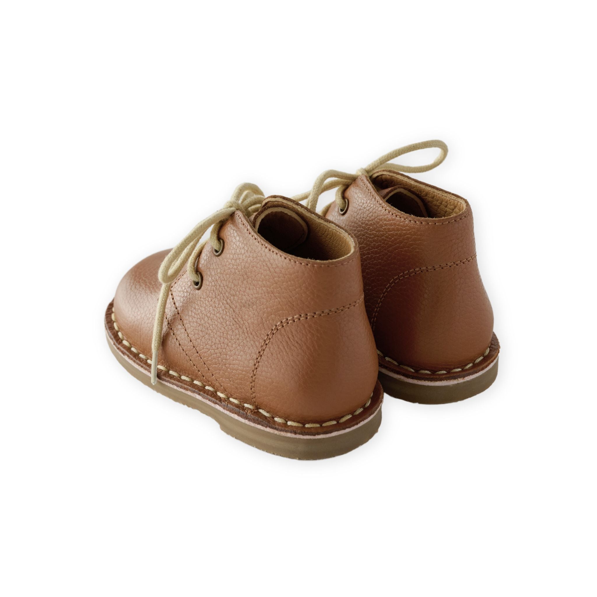 Leather Desert Boot - Chestnut