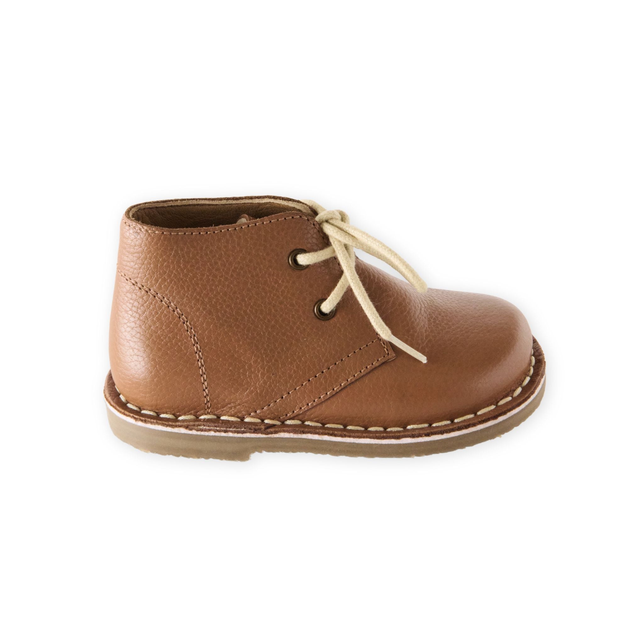 Leather Desert Boot - Chestnut
