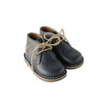 Leather Desert Boot - Indigo